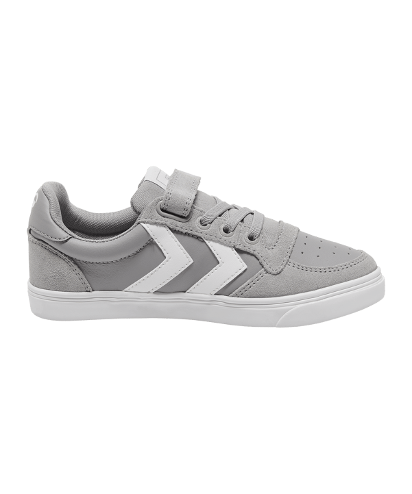 Hummel Slimmer Stadil Leather Low Kids Braun F1100 - braun