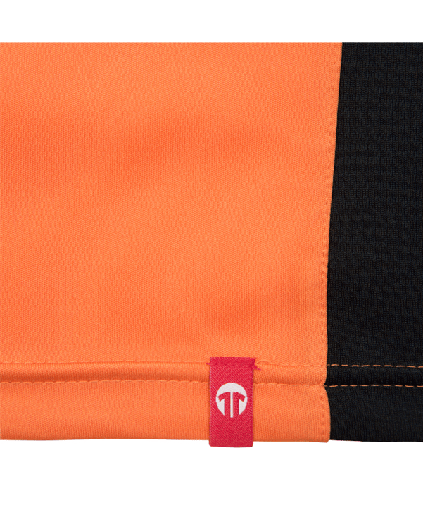 11teamsports Clásico Trikot Orange Schwarz F80 - orange