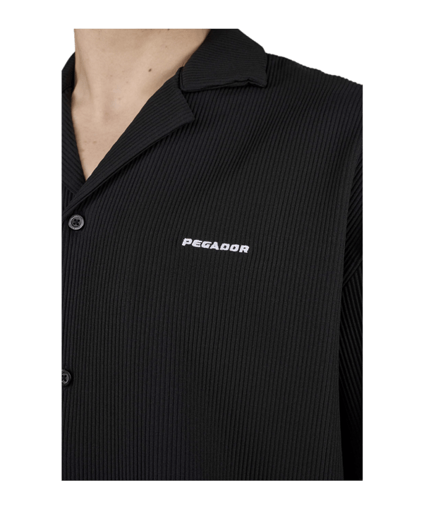 Pegador Troy Plissee Summer T-Shirt Schwarz - schwarz