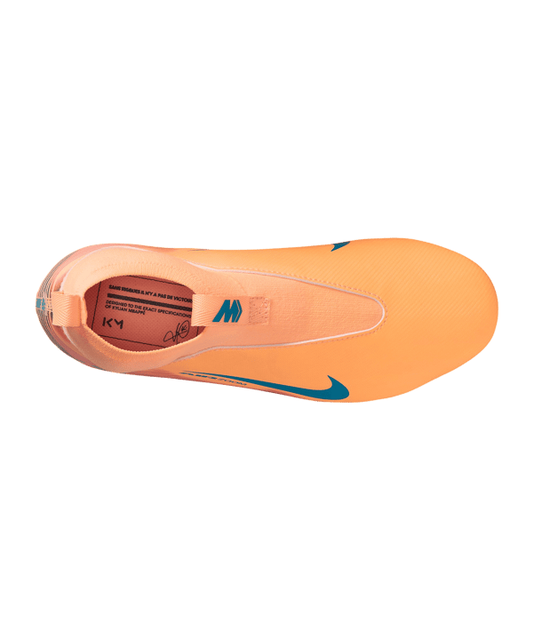 Nike Jr Air Zoom Mercurial Superfly X Academy FG/MG Kylian Mbappe Signature Kids Orange F801 - orange