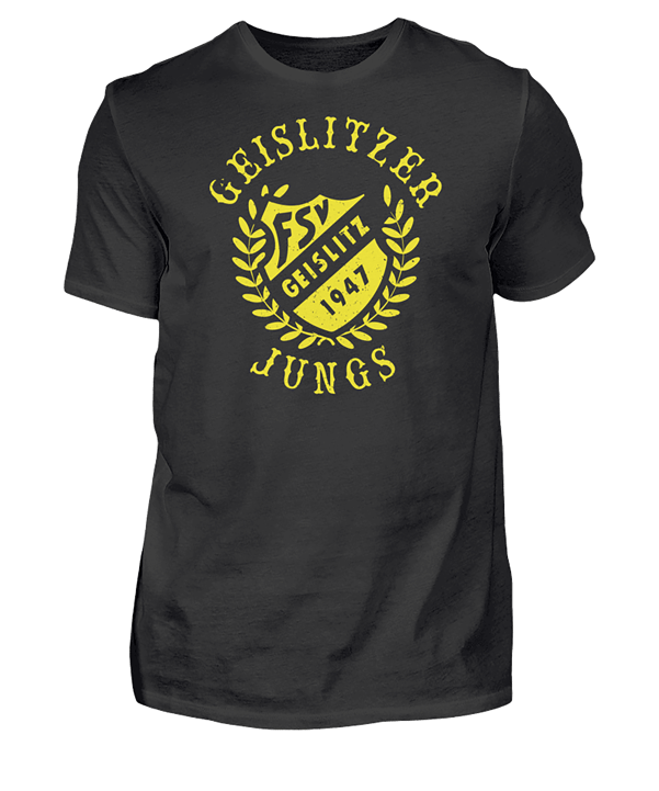 FSV Geislitz T Shirt Geislitzer Jungs Schwarz - schwarz
