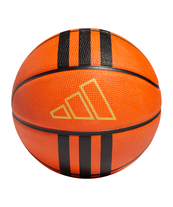 adidas 3S Basketball Orange Schwarz