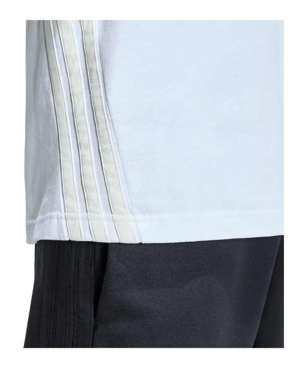 adidas 3 Stripes Loose T-shirt Bianco - bianco