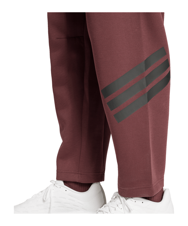 adidas Future Icons 3S Jogginghose Rot - rot