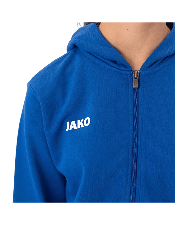 JAKO Base Veste à capuche Enfants Bleu C004 - bleu