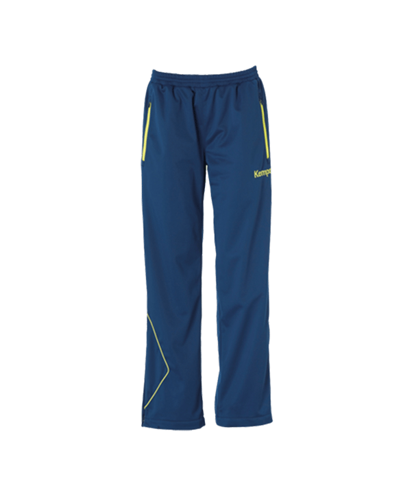 Pantaloni Donna Kempa Classic – Poliestere, Taglio Femminile, Nero/Oro, Con Tasche E Coulisse