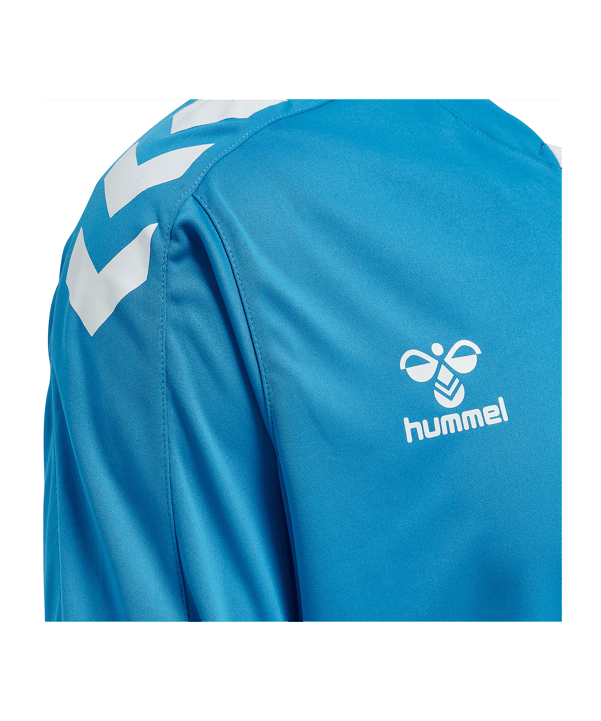 Hummel hmlCORE XK Trikot langarm Blau F8729 - blau