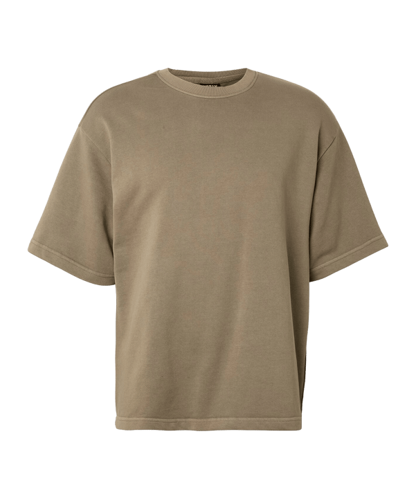 Urban Classic Heavy Washed Boxy T-Shirt Grün - gruen