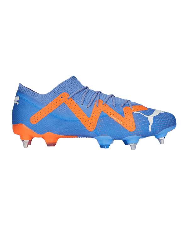 PUMA FUTURE Ultimate Low MxSG Supercharge Blau Orange F01 - blau