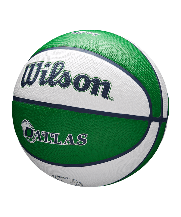 Wilson Wilson NBA Team City Edition Basketball Dallas Mavericks Indoorball Grün - gruen