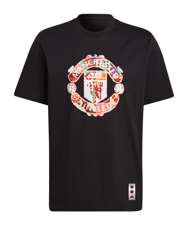 adidas Manchester United CNY T-Shirt Schwarz - schwarz