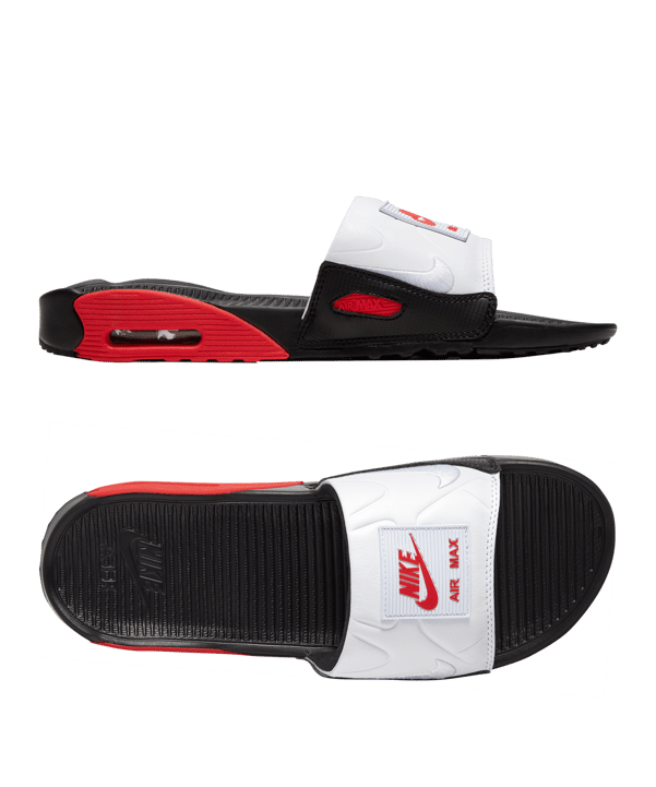 Nike Air Max 90 Slide Badelatsche Schwarz F003 - schwarz