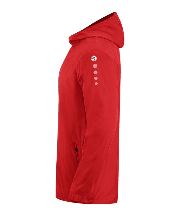 JAKO Team 2.0 Allwetterjacke Kids Rot F100 - rot