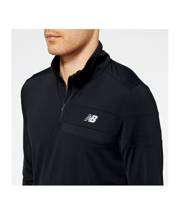 New Balance Accelerate Sweatshirt Running FBK - schwarz