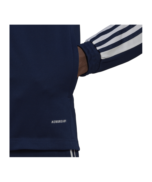 adidas Squadra 21 Trainingsjacke Blau Weiss - blau