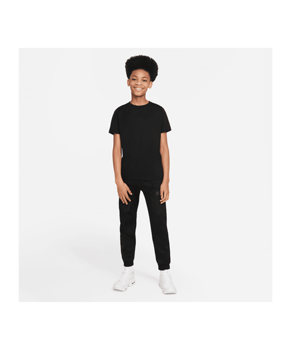 Nike Park 20 T-Shirt Kids Schwarz Weiss F010 - schwarz