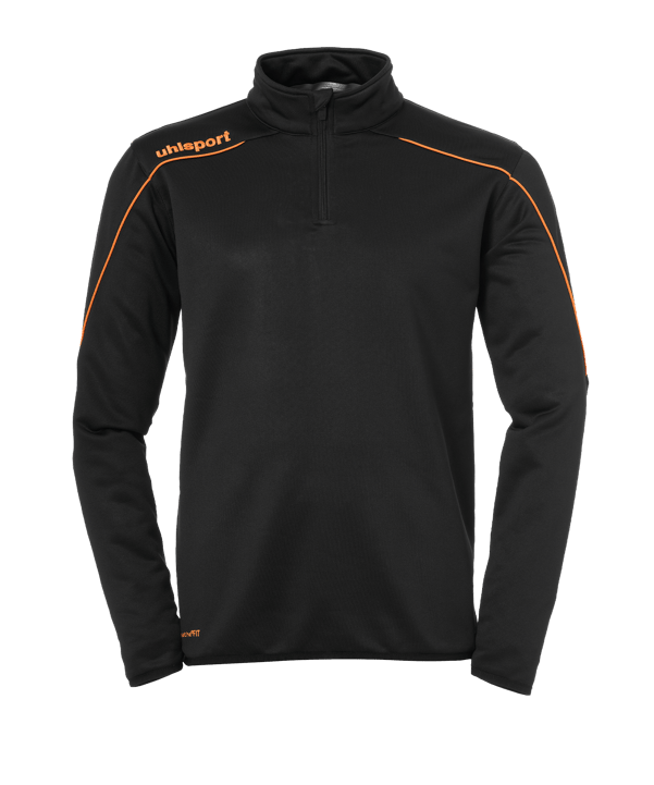 uhlsport Stream 22 Ziptop Schwarz Orange F22 - schwarz