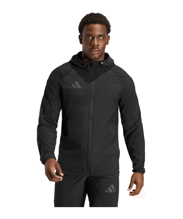 adidas Tiro Travel Windjacke Schwarz