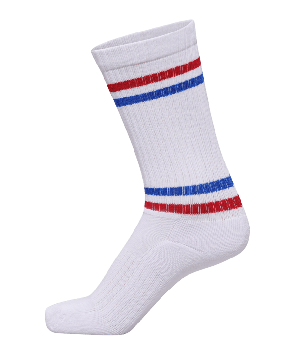 Hummel hml 3er Pack Chevron High Socken Weiß F9353 - weiss