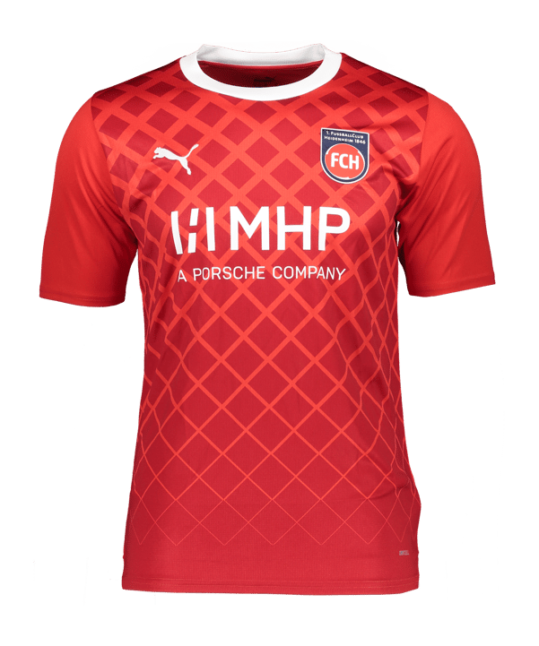 PUMA 1. FC Heidenheim Trikot Home 2023/2024 Rot F01 - rot