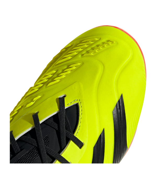 adidas Predator Elite FG Kids Energy Citrus Gelb Schwarz Rot - gelb