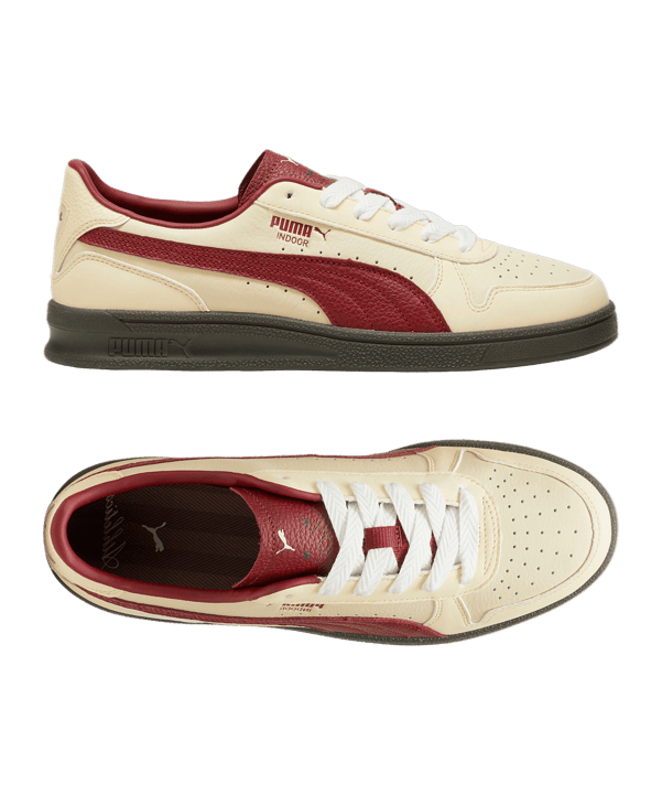 PUMA Indoor Players Lane Sneaker Braun F01 - braun