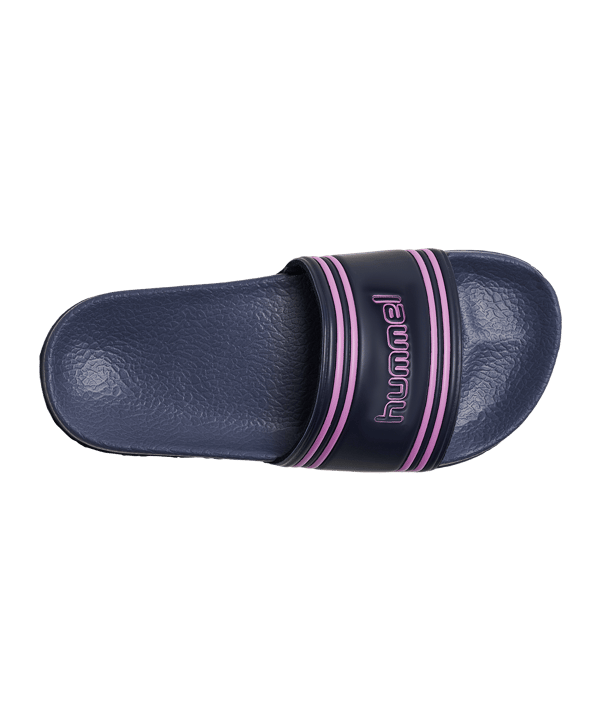 Hummel Polo Badelatsche Kids Schwarz F1009 - schwarz