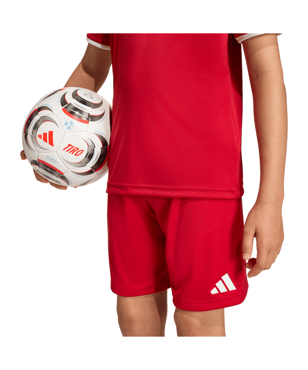adidas Entrada 26 Short Kids Rot - rot