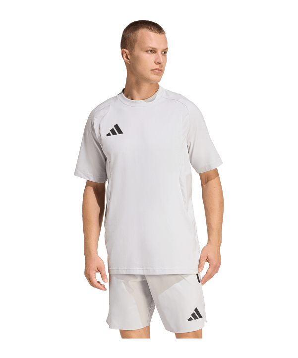 adidas Tiro Travel T-Shirt Grau - grau