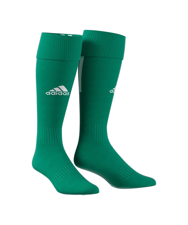 adidas Santos 18 Stutzenstrumpf Grün Weiss - gruen