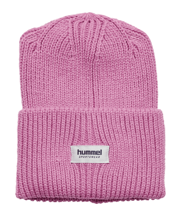 Hummel Heavy Rib Knit Beanie Kids Rosa F3203 - rosa