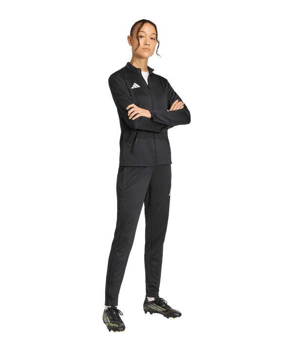 adidas Entrada 26 Trainingsjacke Damen Schwarz - schwarz
