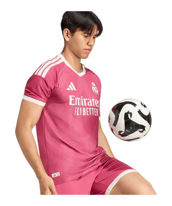 adidas Real Madrid Authentic Trikot 3rd 2026/2027 Rosa