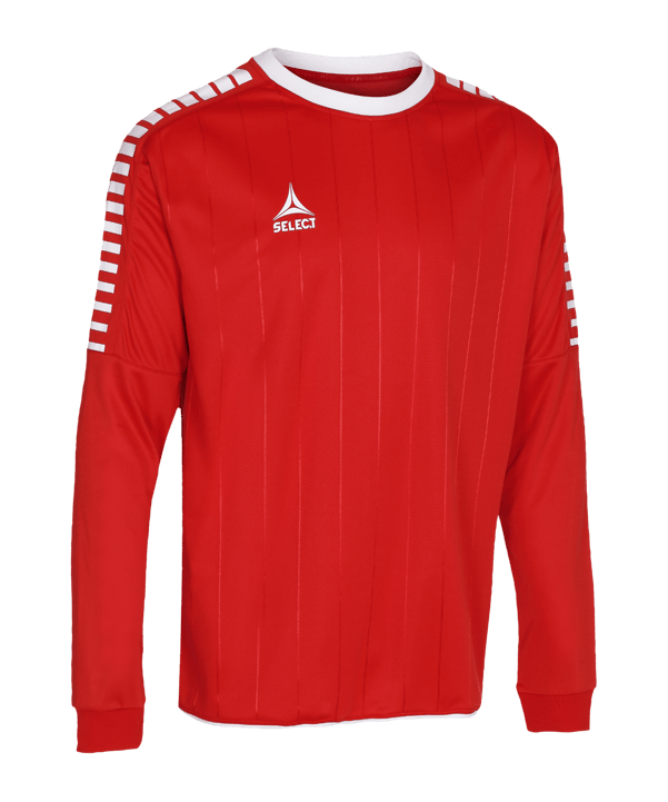 Select Argentina Trikot langarm Rot Weiss F333 - rot