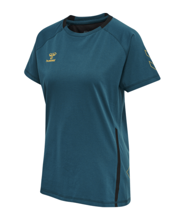 Hummel hmlCIMA XK T-Shirt Damen Blau F7058 - blau