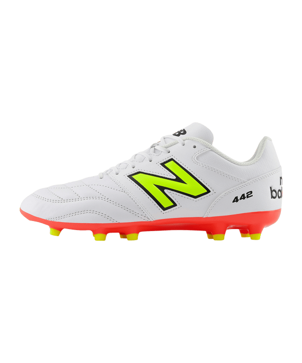 New Balance 442 Team V2 FG Flash Point Weiss FIB2 - weiss