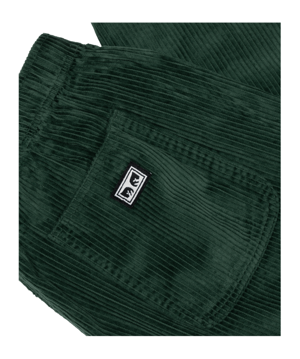 Obey Easy Cord Hose Grün - gruen