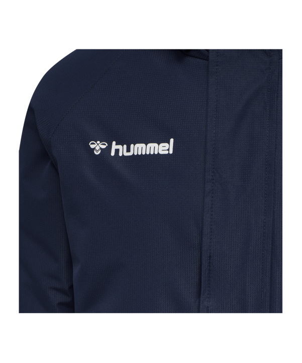 Hummel hmlAUTHENTIC Bench Jacke Kids Blau F7026 - blau
