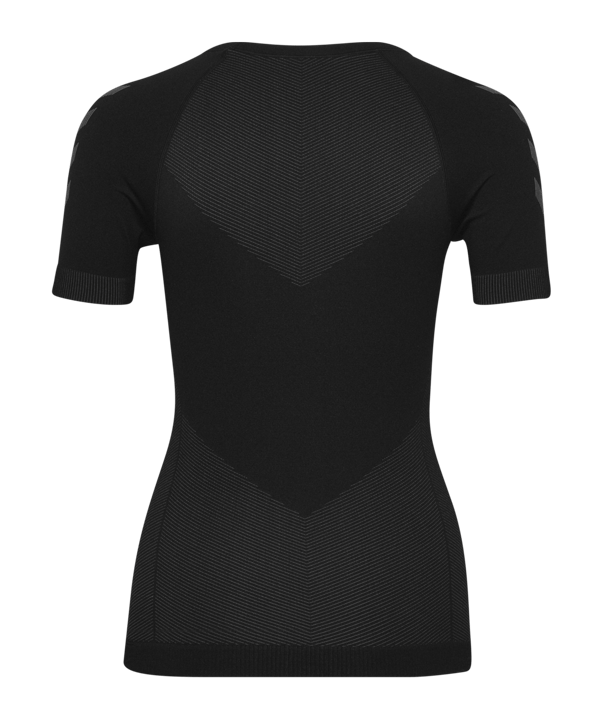 Hummel First Seamless T-Shirt Damen Schwarz F2001 - schwarz