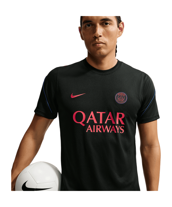 Nike Paris Saint-Germain Strike Trainingsshirt Schwarz F010