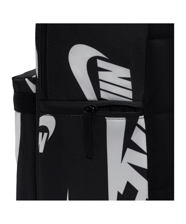 Nike Heritage Rucksack Schwarz Weiss Rot F010 - schwarz