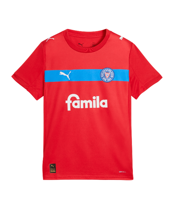 PUMA Holstein Kiel Trikot Away 2025/2026 Kids Rot F01 - rot