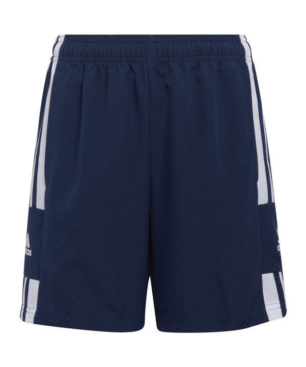 adidas Squadra 21 Short Kids Blau Weiss - blau