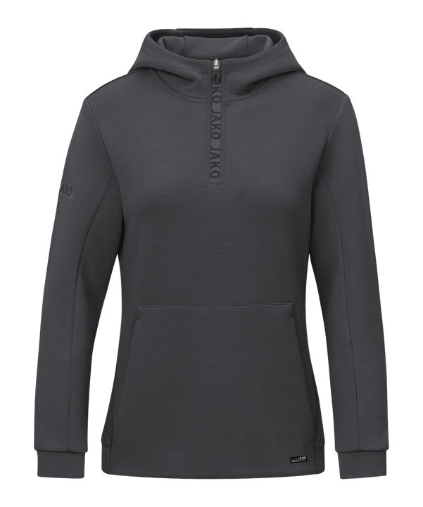 JAKO Pro Casual Hoody Damen Grau F855 - grau