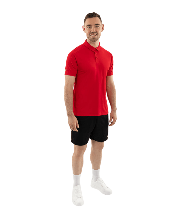 JAKO Uni Polo Rot F100 - rot