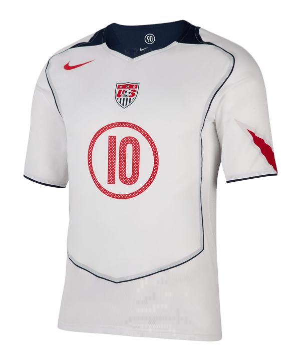 Nike USSF USA Reissue 2004 Donovan + 10 Trikot Weiß F100 - weiss