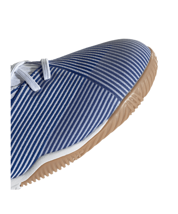 adidas NEMEZIZ Mutator 19.3 IN Halle Weiss Blau - weiss