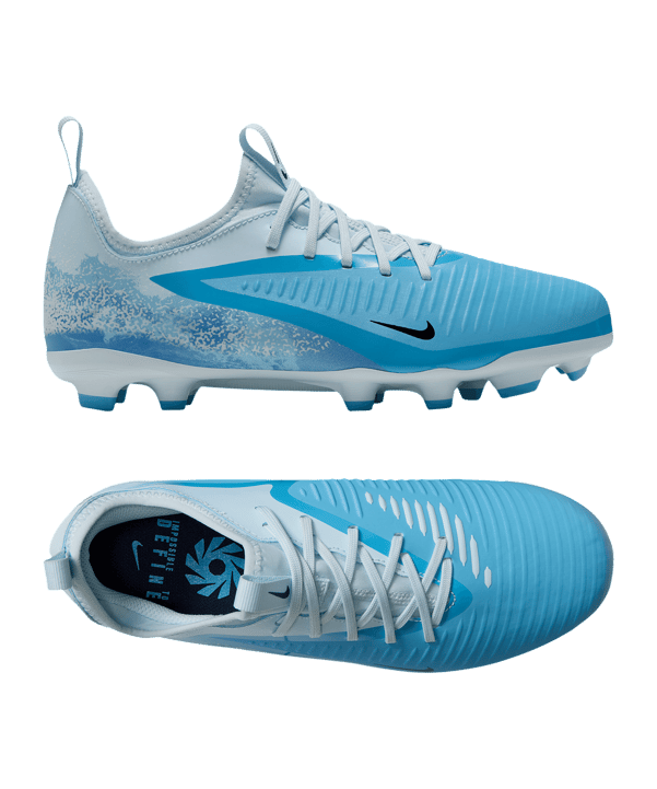 Nike Phantom 6 Low Academy MG Haaland Bambini Blu C401 - blu