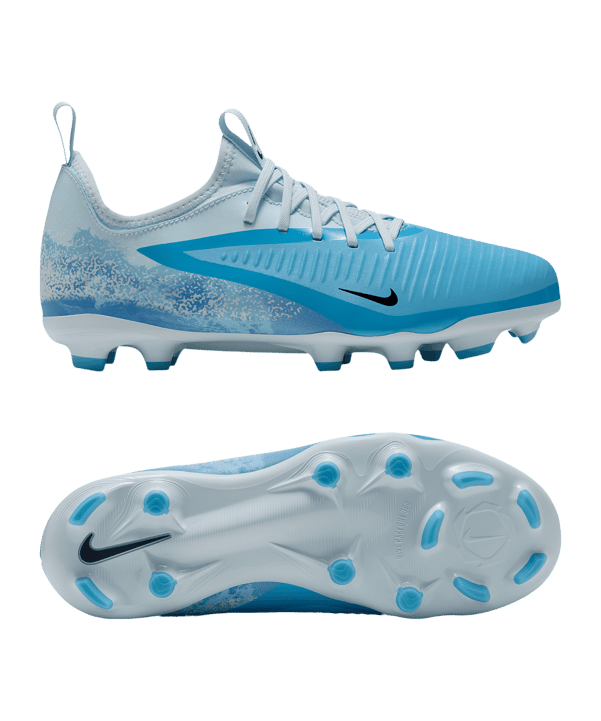 Nike Phantom 6 Low Academy MG Haaland Kids Blau F401