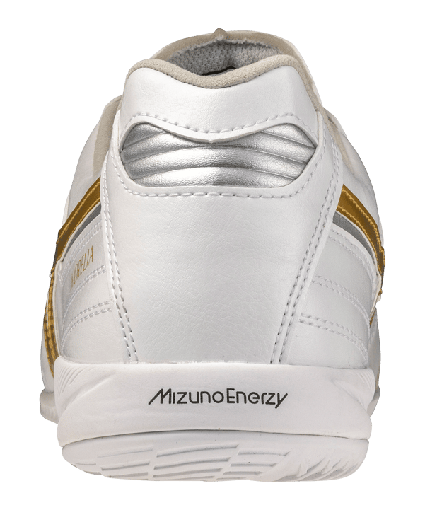 Mizuno Morelia Sala Elite IN Bright Gold Weiß F50 - weiss